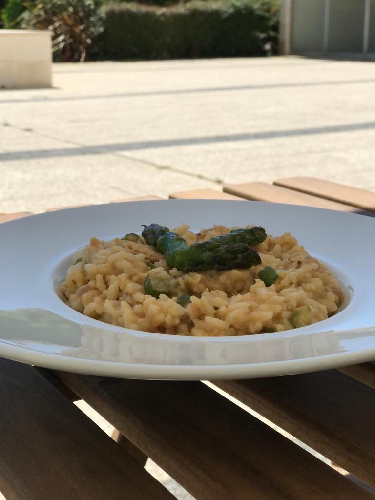 Risotto de Alheia e Espargos 