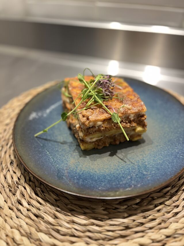 Lasagnes de bananes plantain 