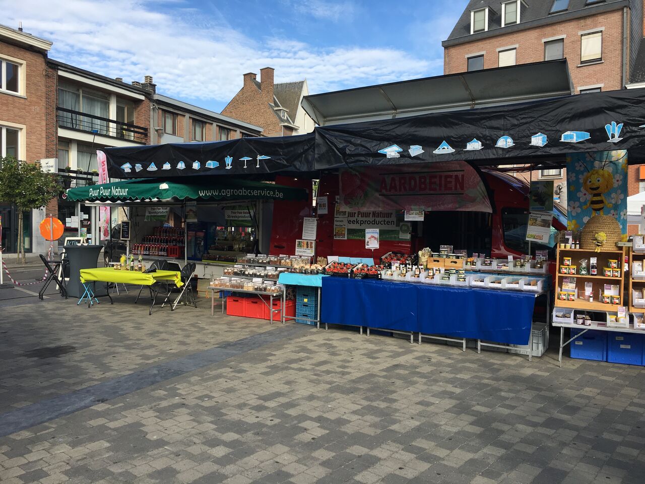 Op de markt 