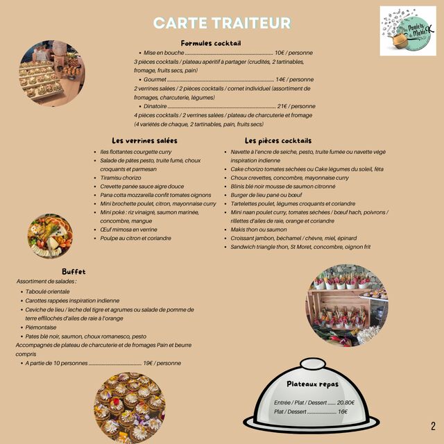 Carte traiteur (page 2)