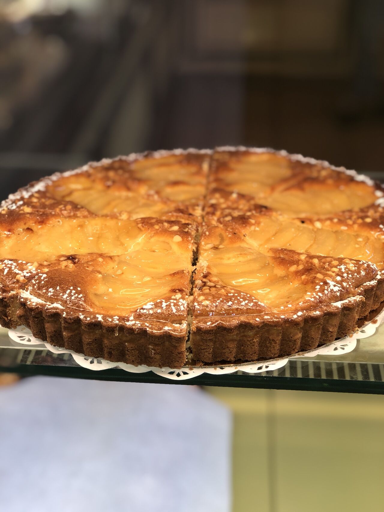 Tarte poire amandine.?