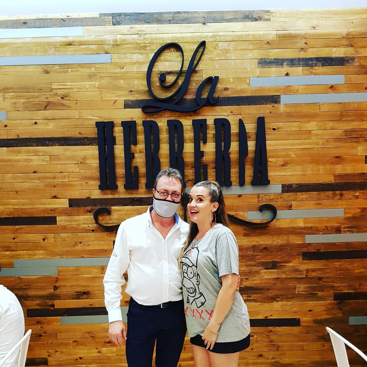 Con nuestra querida “Martita de Graná”