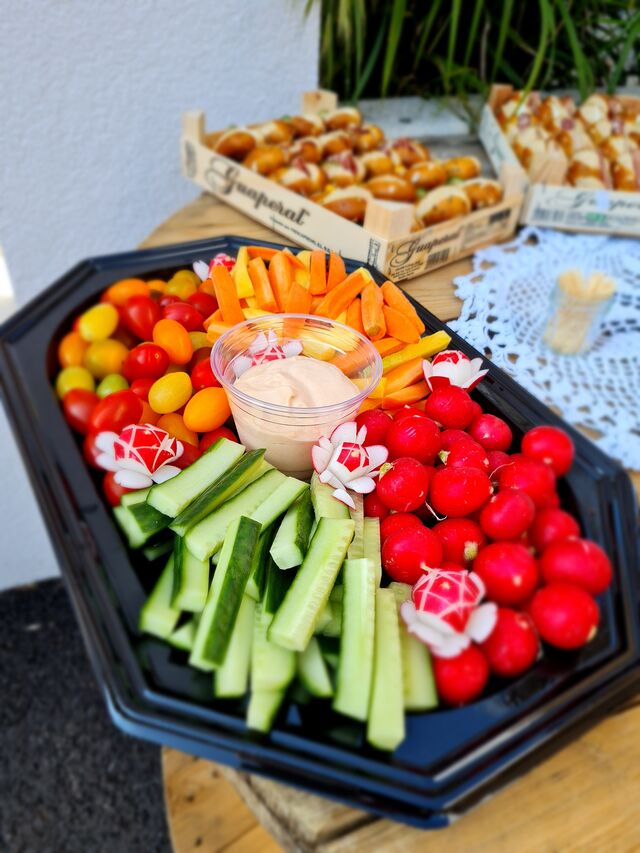 plateau du jardinier et sa sauce cocktail