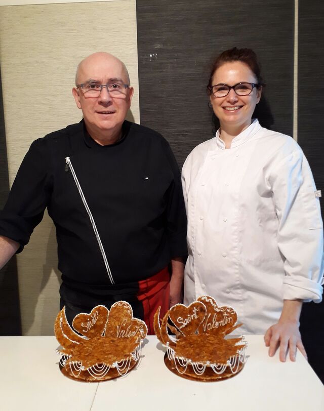 présentoirs en nougatine