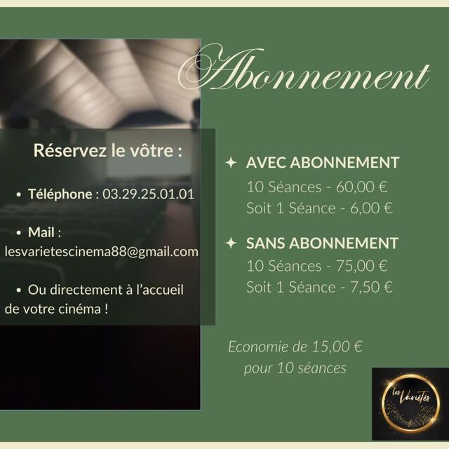 Pensez à notre abonnement