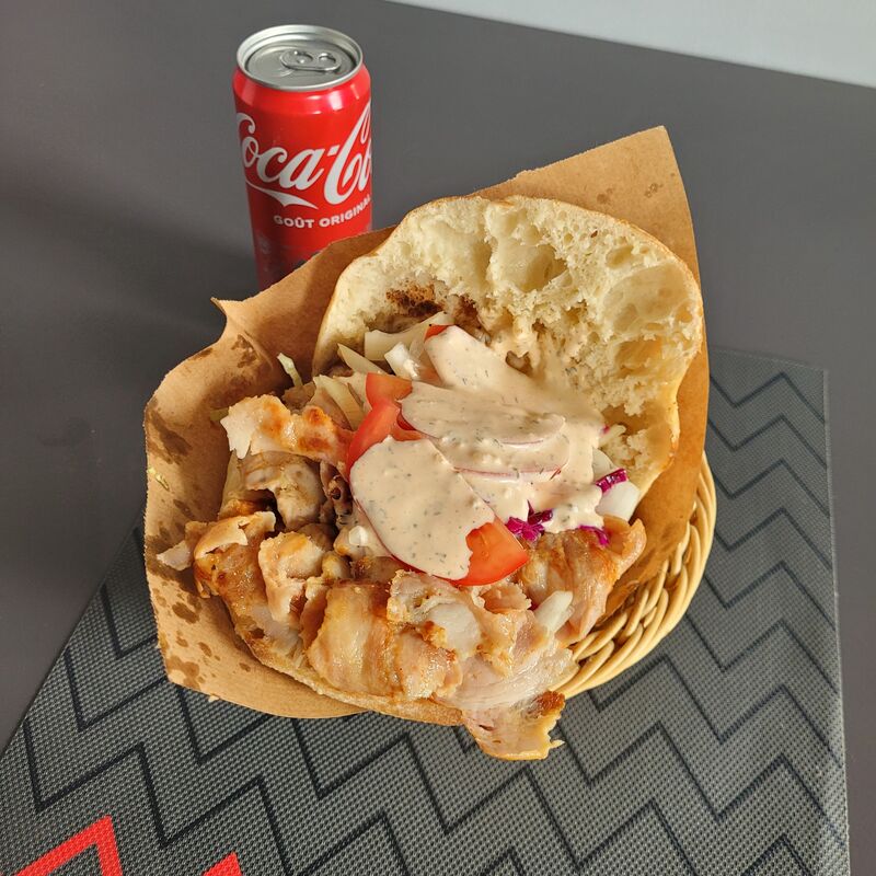 Un kebab complet S.B