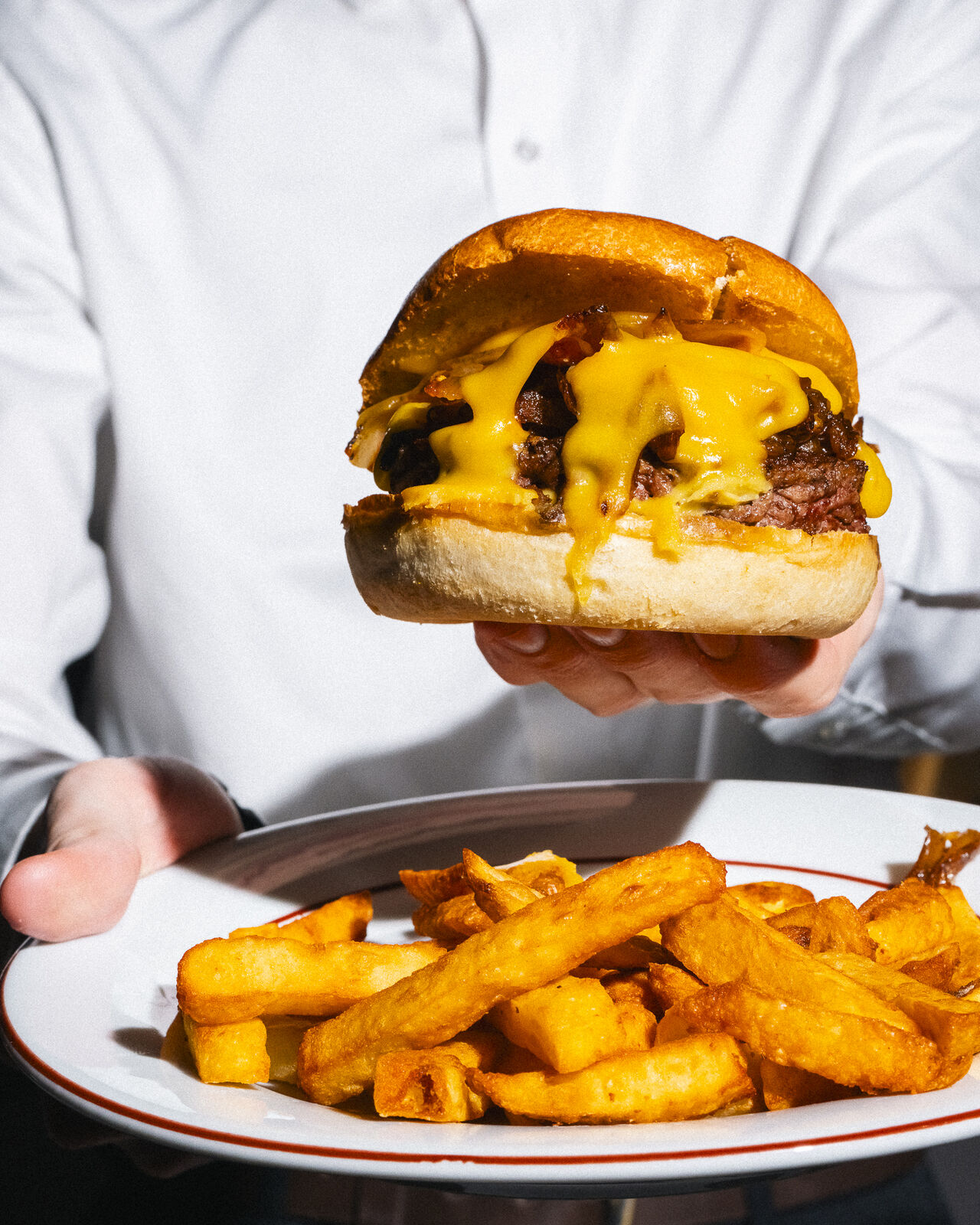 Notre burger du parc