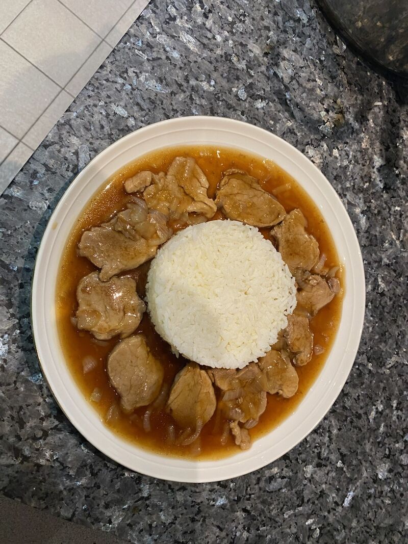 FILET MIGNON DE PORC / RIZ