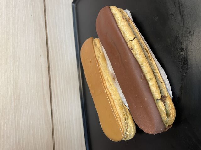 Éclair café ou chocolat 