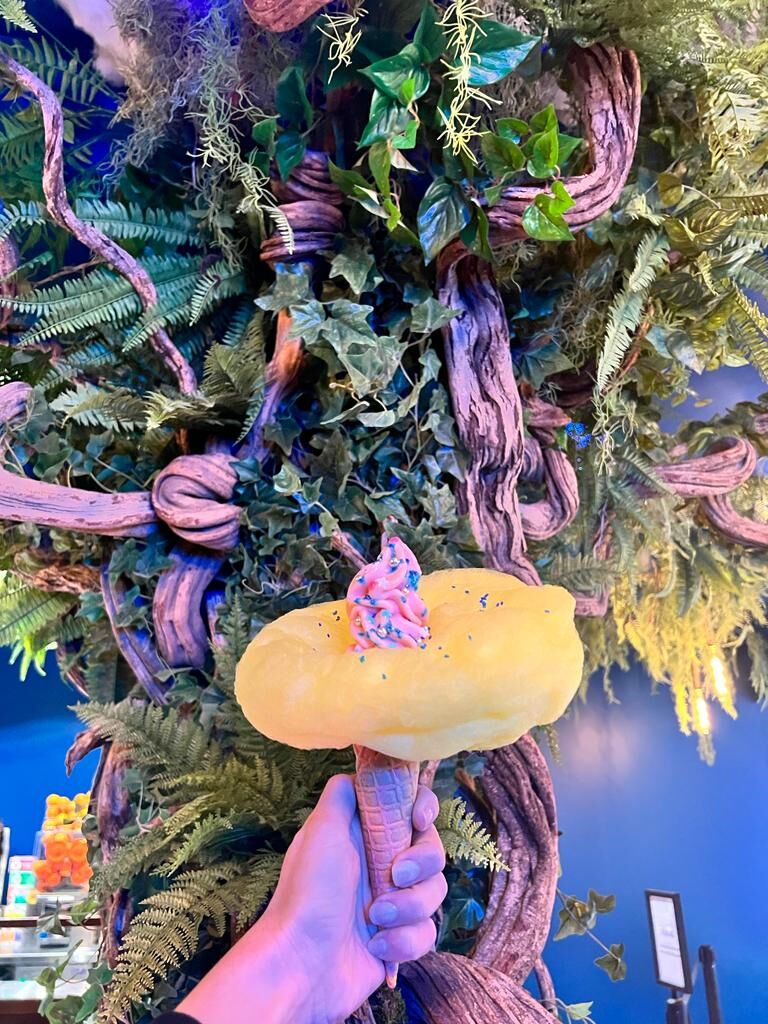 Glace à l'italienne avec Barbe à Papa