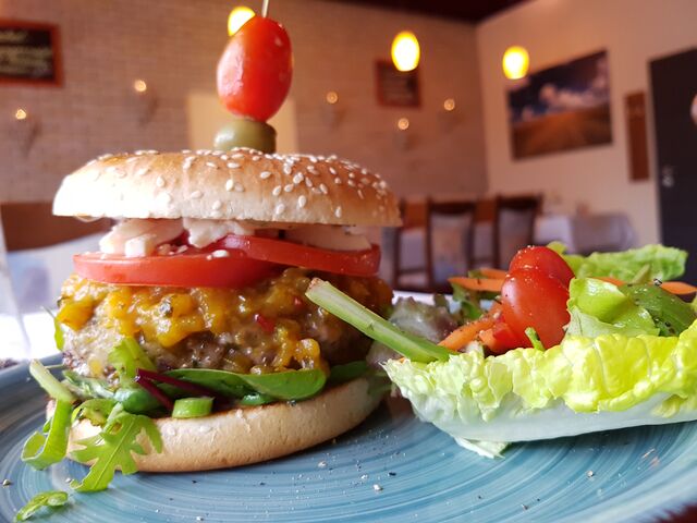 An Aktionstagen servieren wir Burger