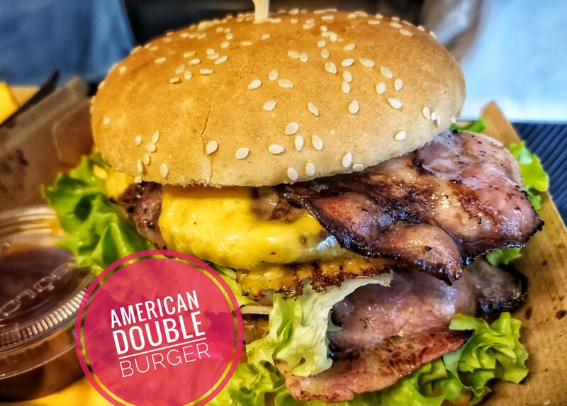 American Burger Double