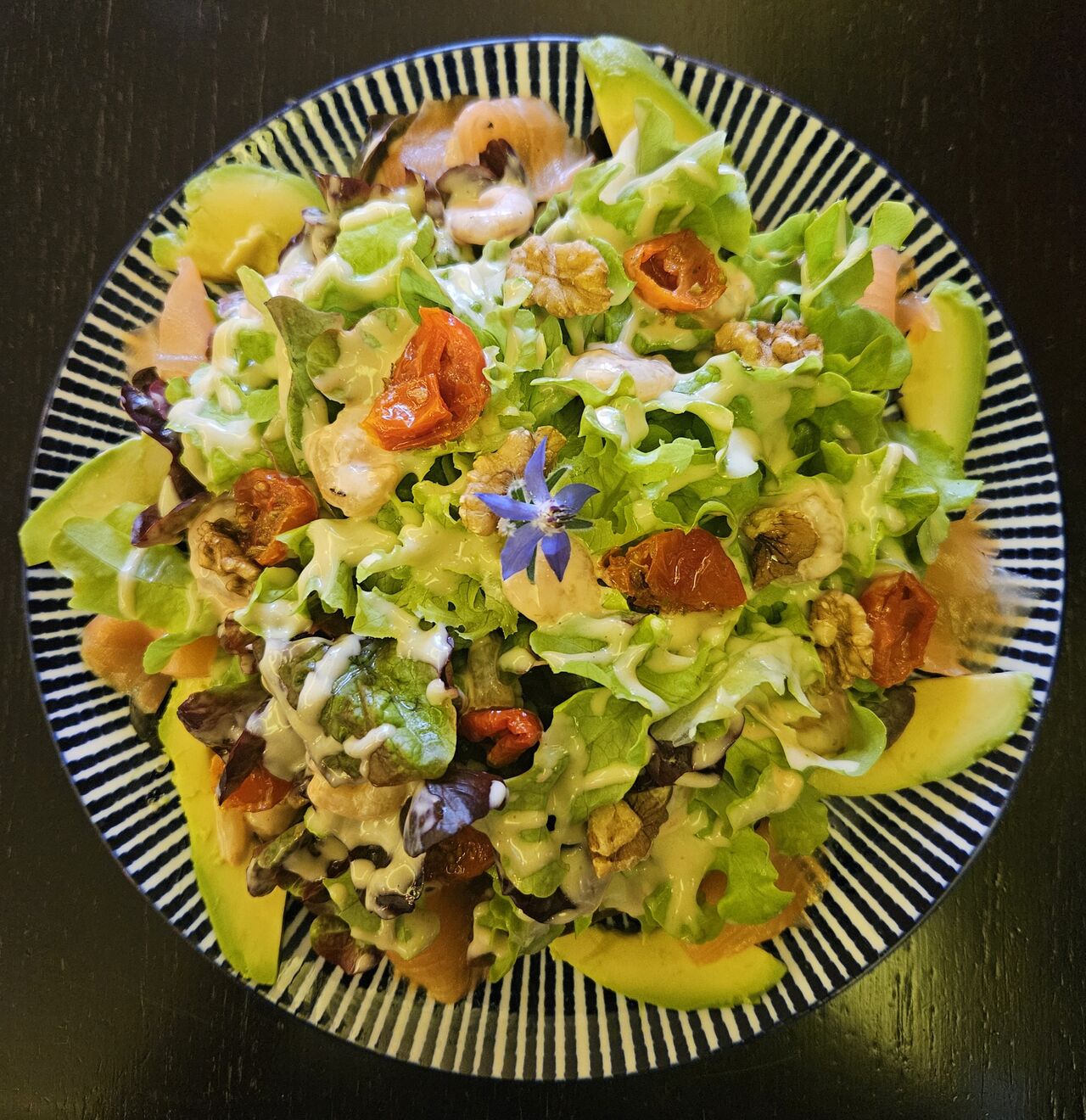 La salade méditérranéenne