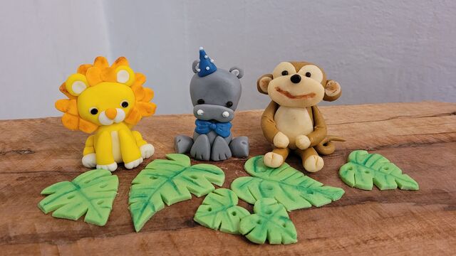  Modelovaná ZOO zvířátka