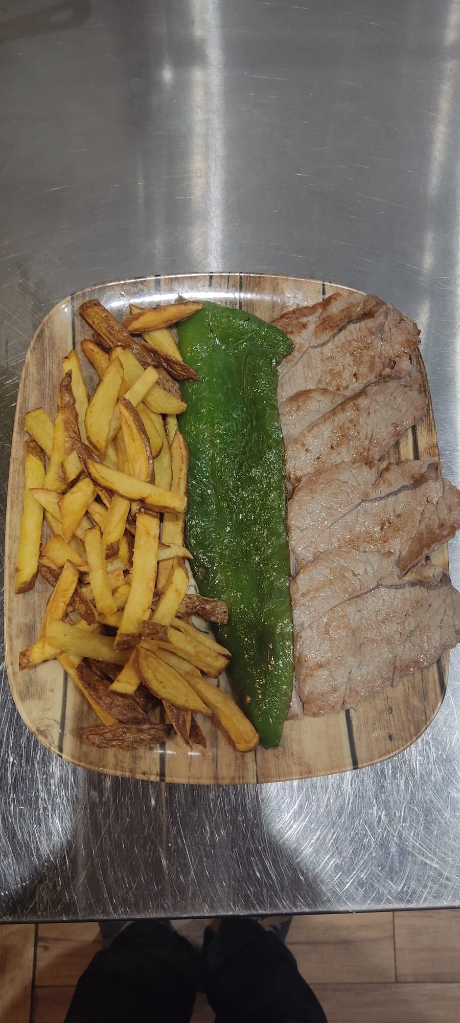 Bistec plato combinado