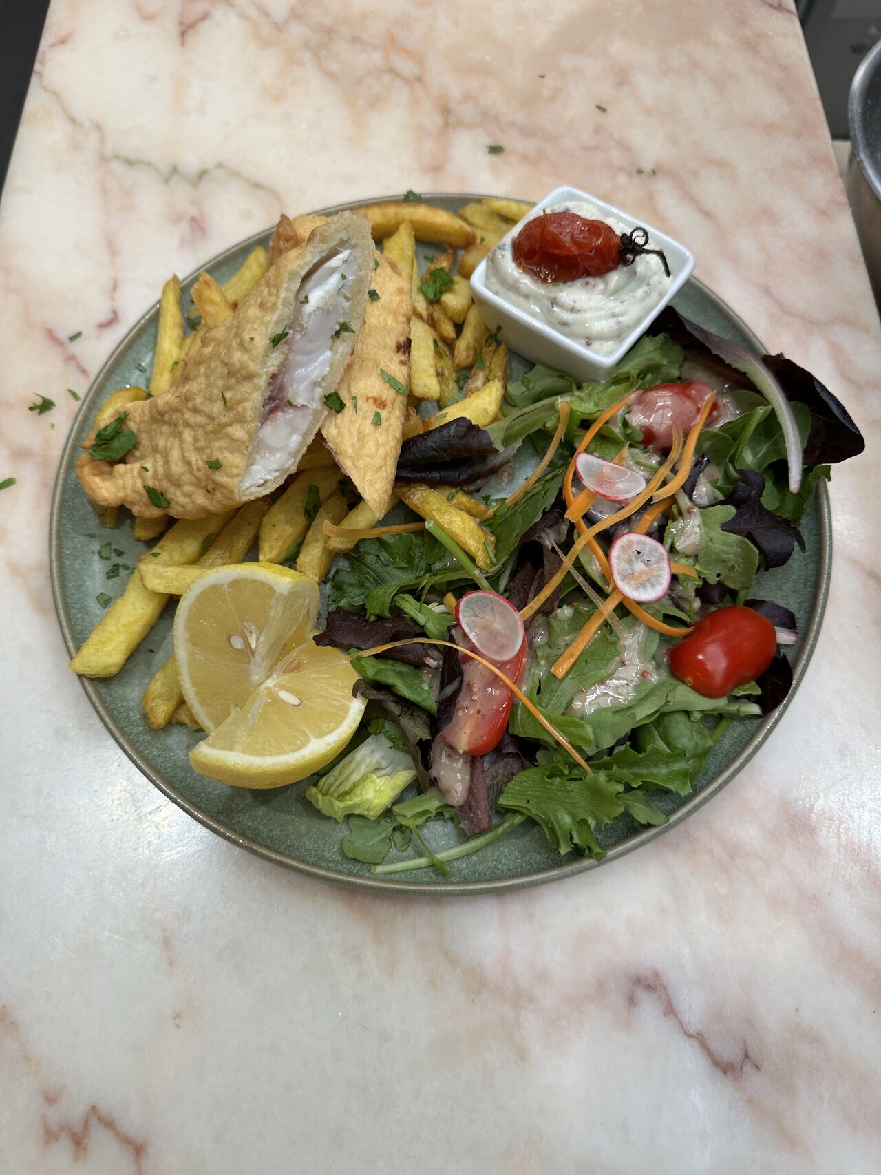 FISH AND CHIPS