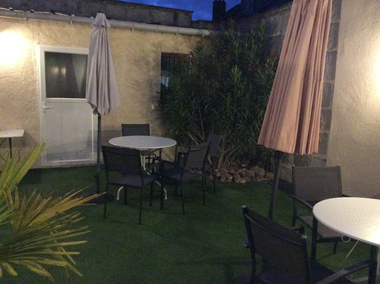 la terrasse avant
