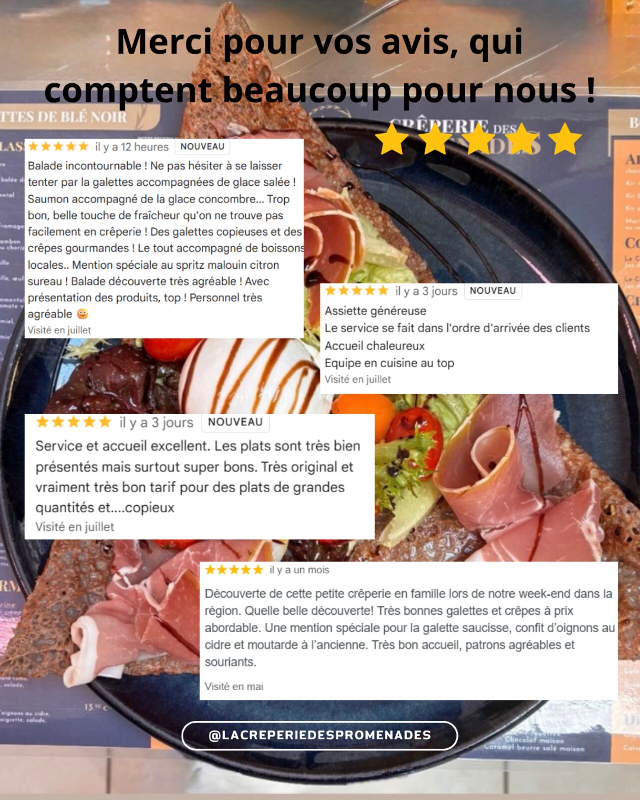 Merci pour vos avis !