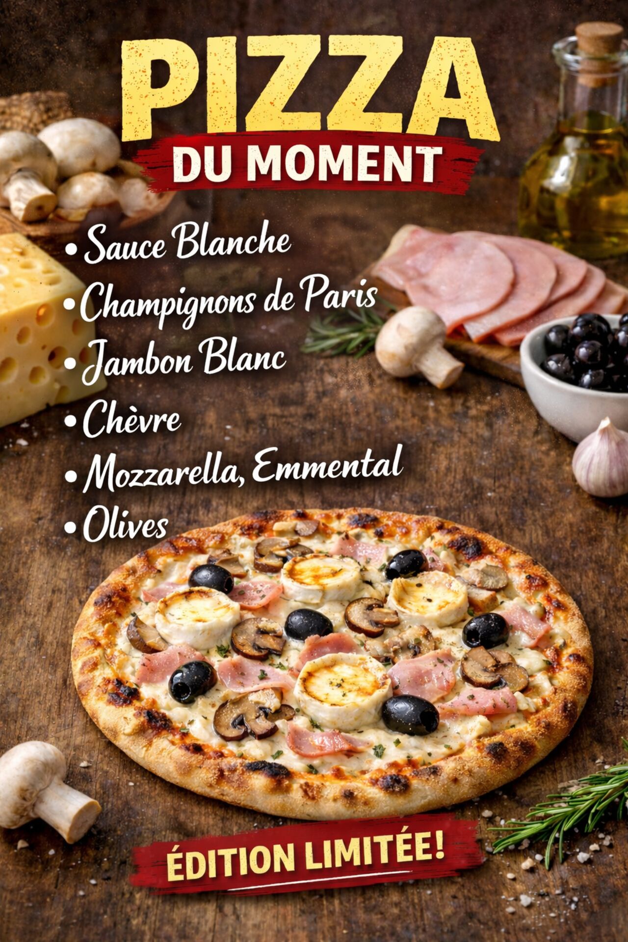 PIZZA DU MOMENT…