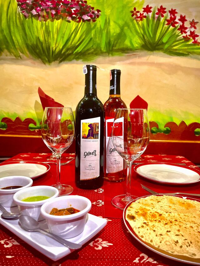 Venez gouter nos vins indiens Rouge ou rosé