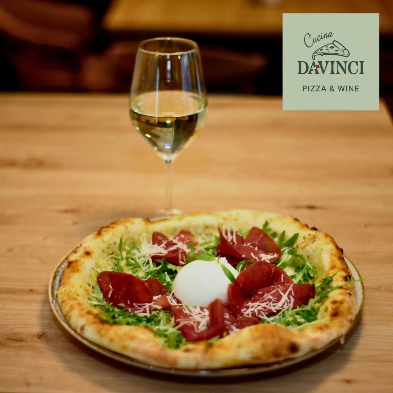 Pizza Burrata & Bresaola