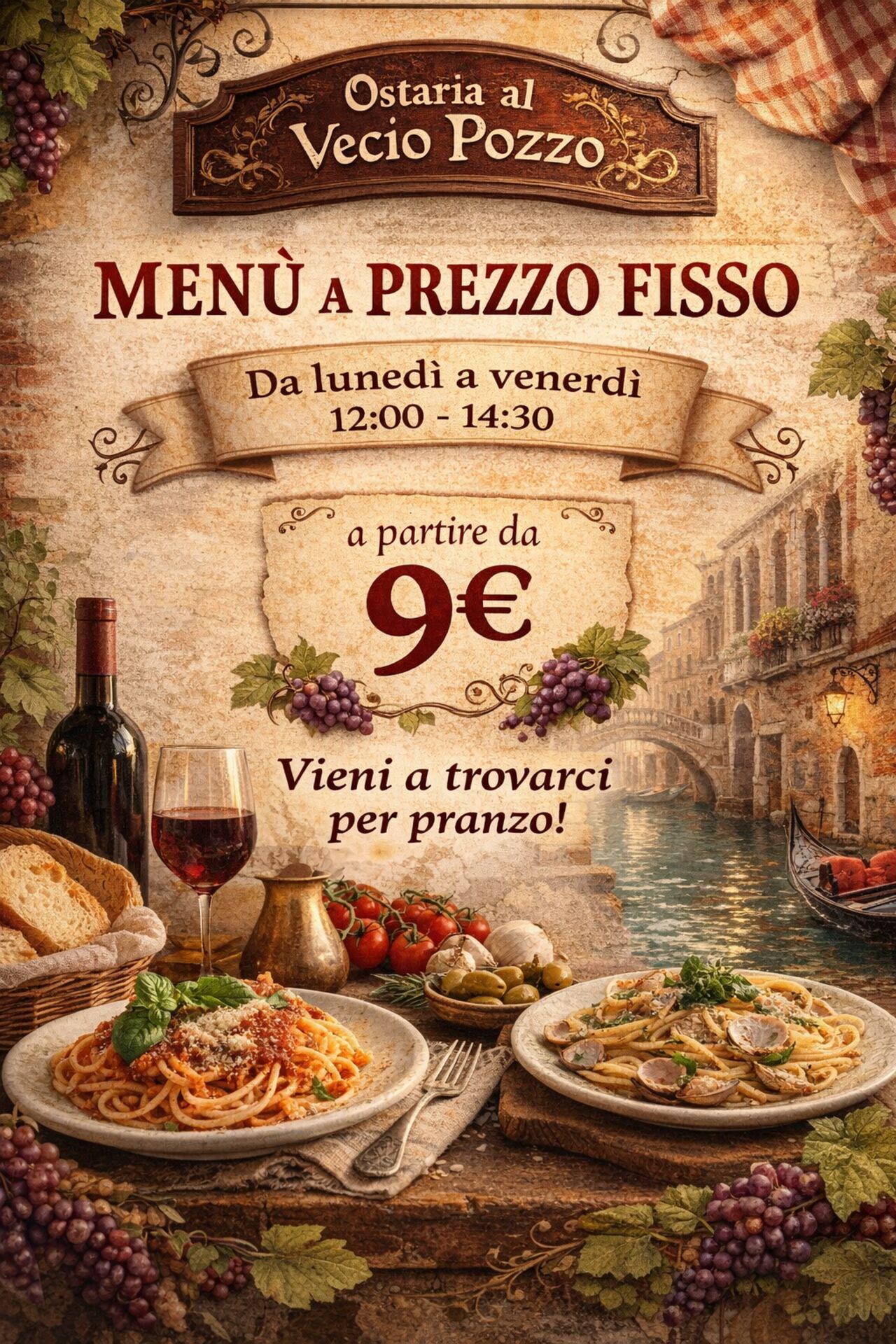 🍽️ El bon pranzo, come una volta 🍽️