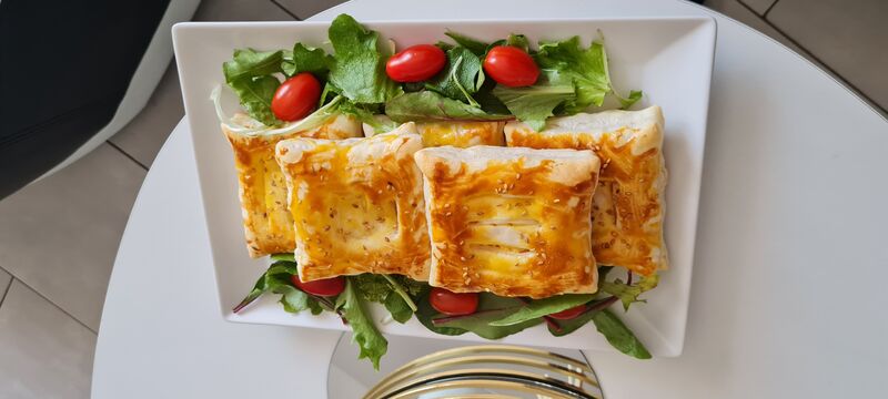 Feuilleté au saumon