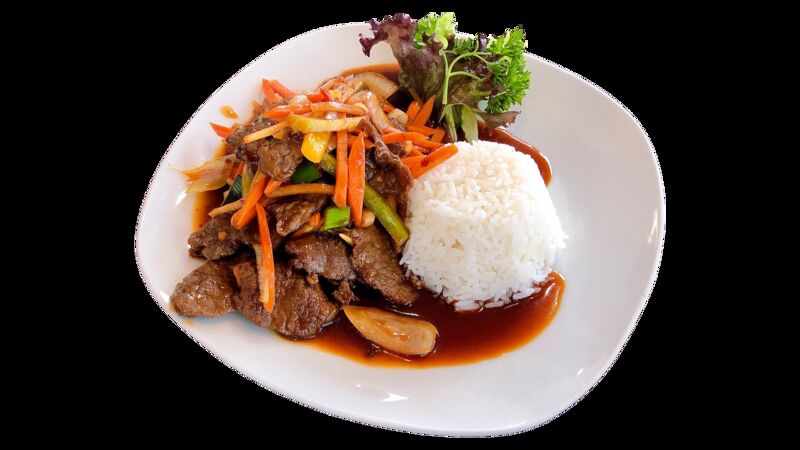 Rindfleisch nach Szechuan Art (scharf)