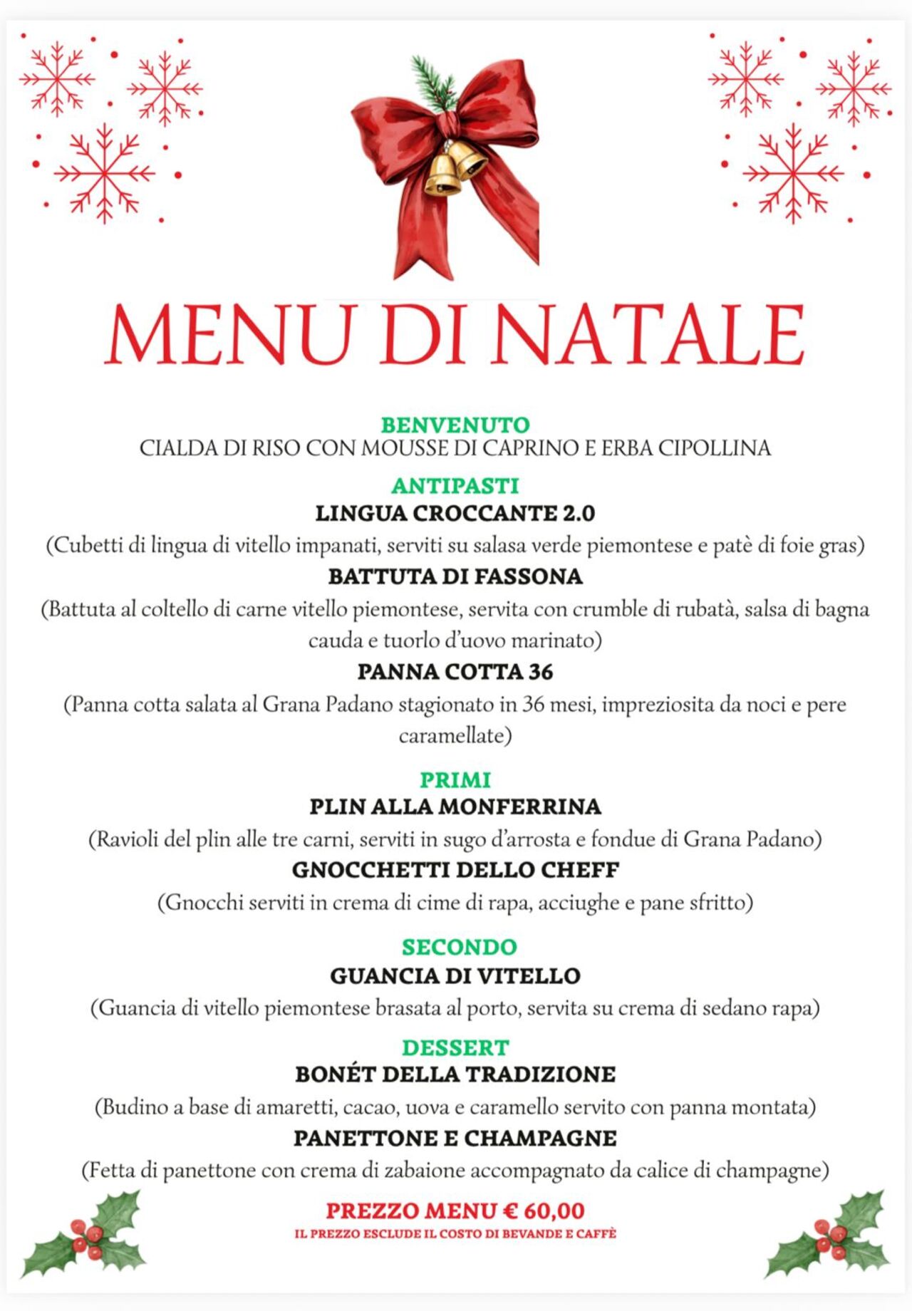 Natale alla Taverna dell'Oca