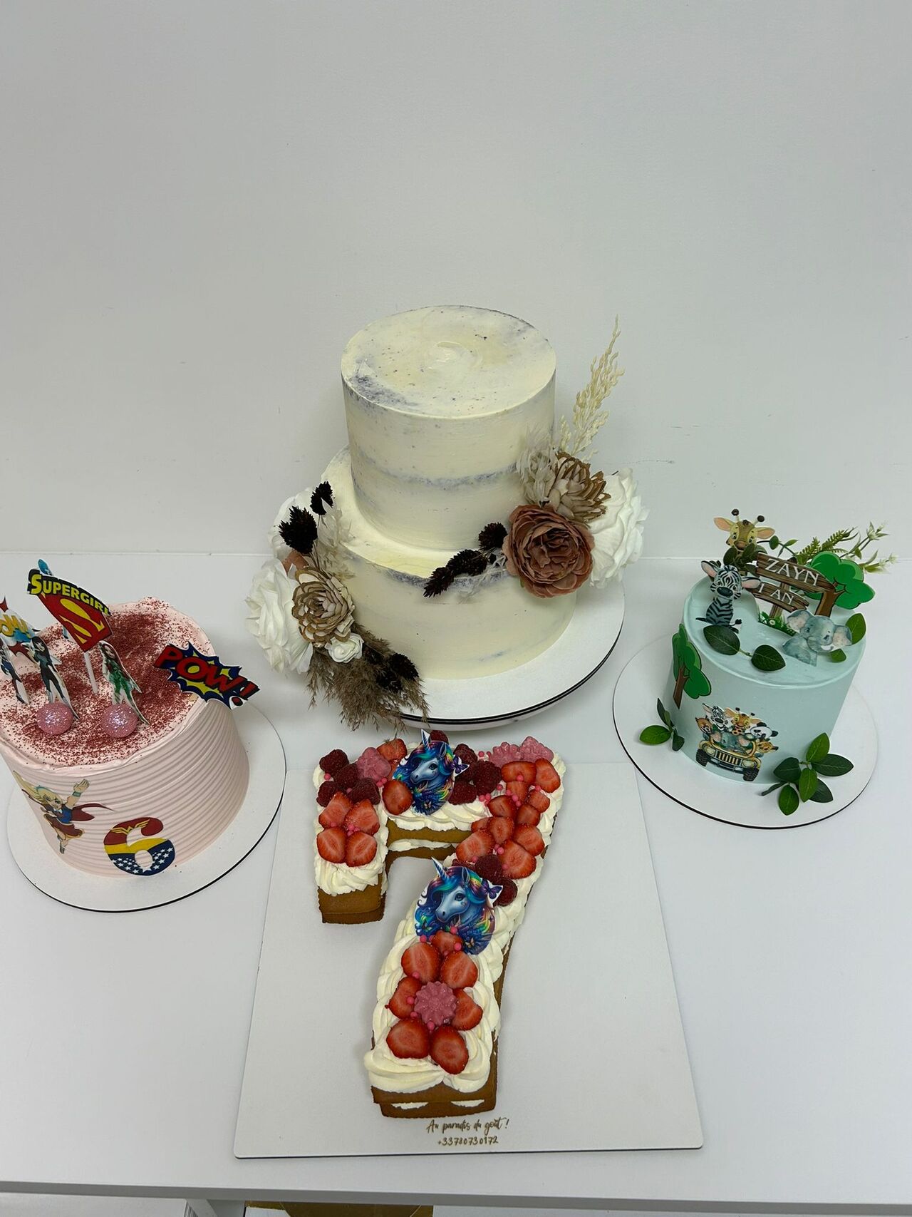 Gâteaux personnalisés