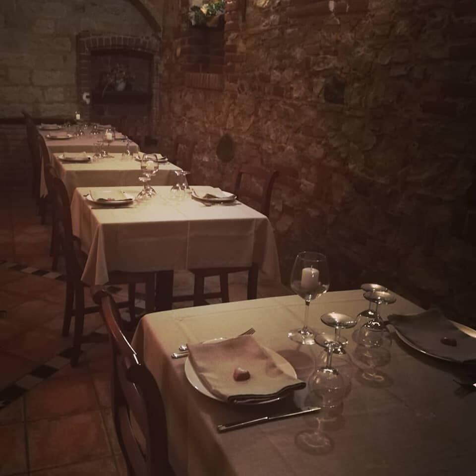 le nostre salette preparate per la cena di San Valentino