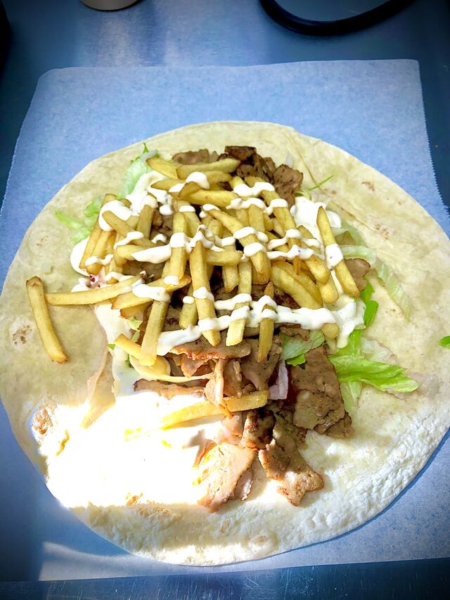 avant cuisson tacos kebab