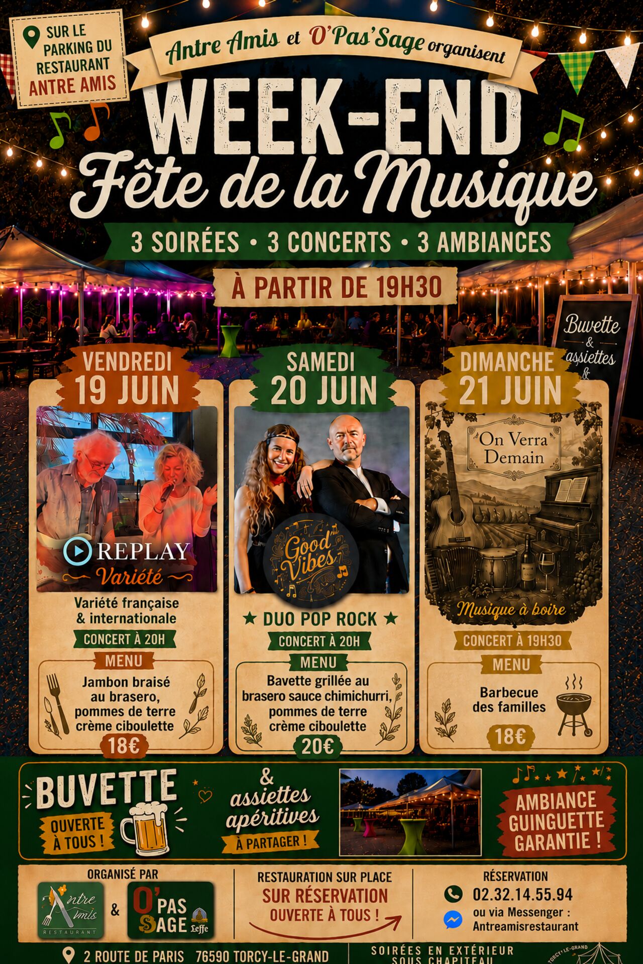 Week-end fête de la musique !