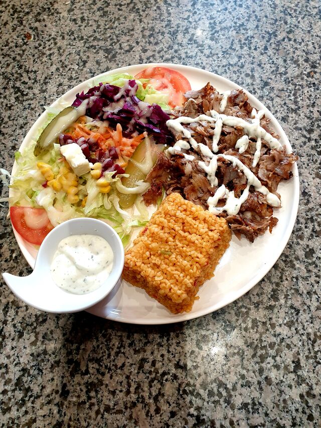 Assiette boulgour kebab