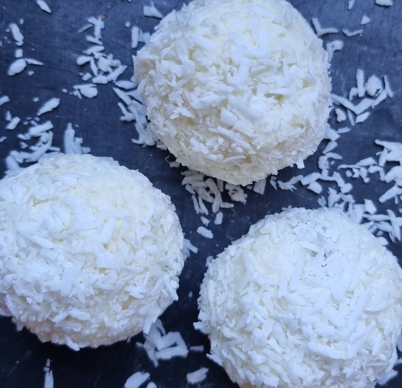 Boules coco coeur nutella 