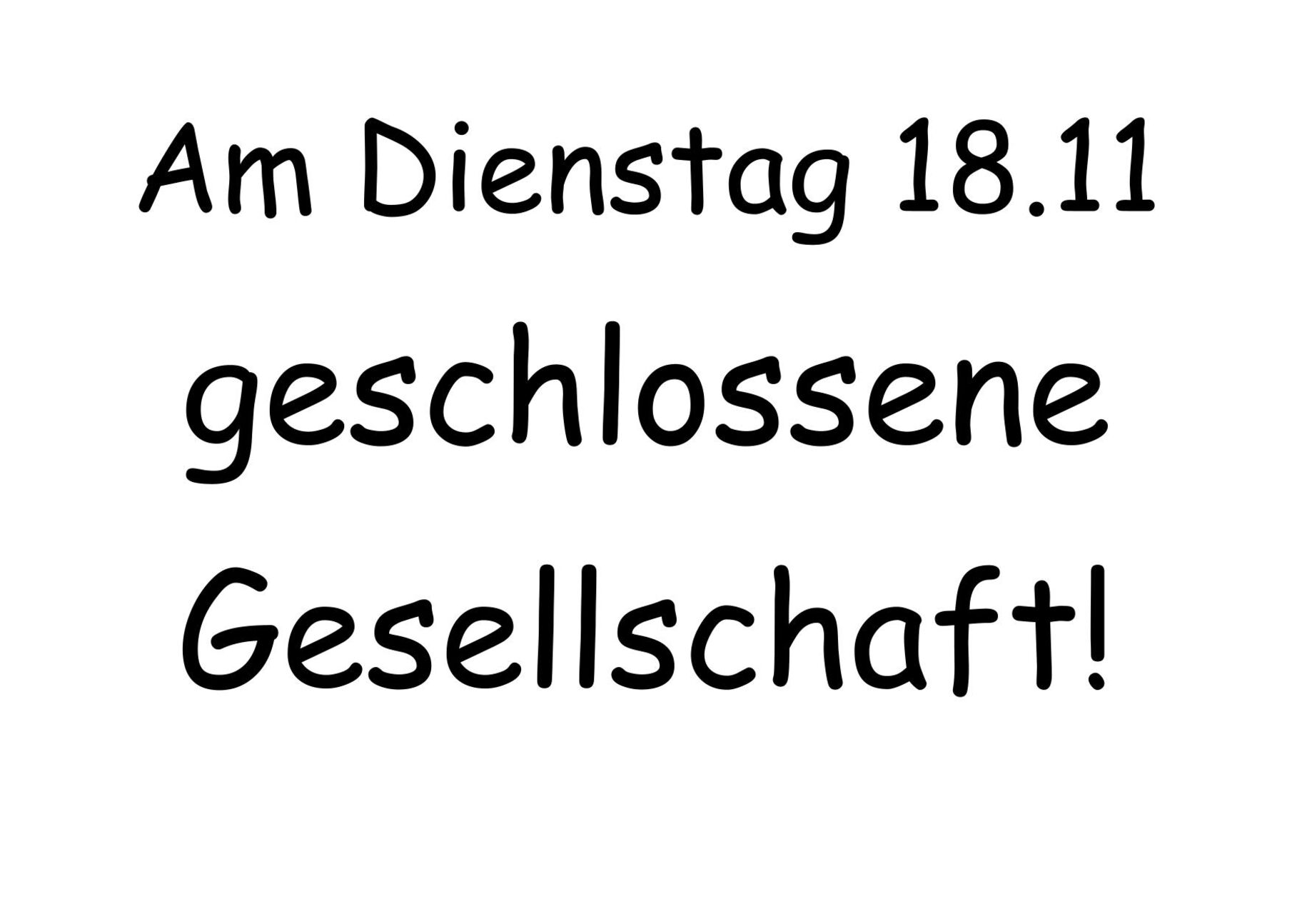 Geschlossene Gesellschaft