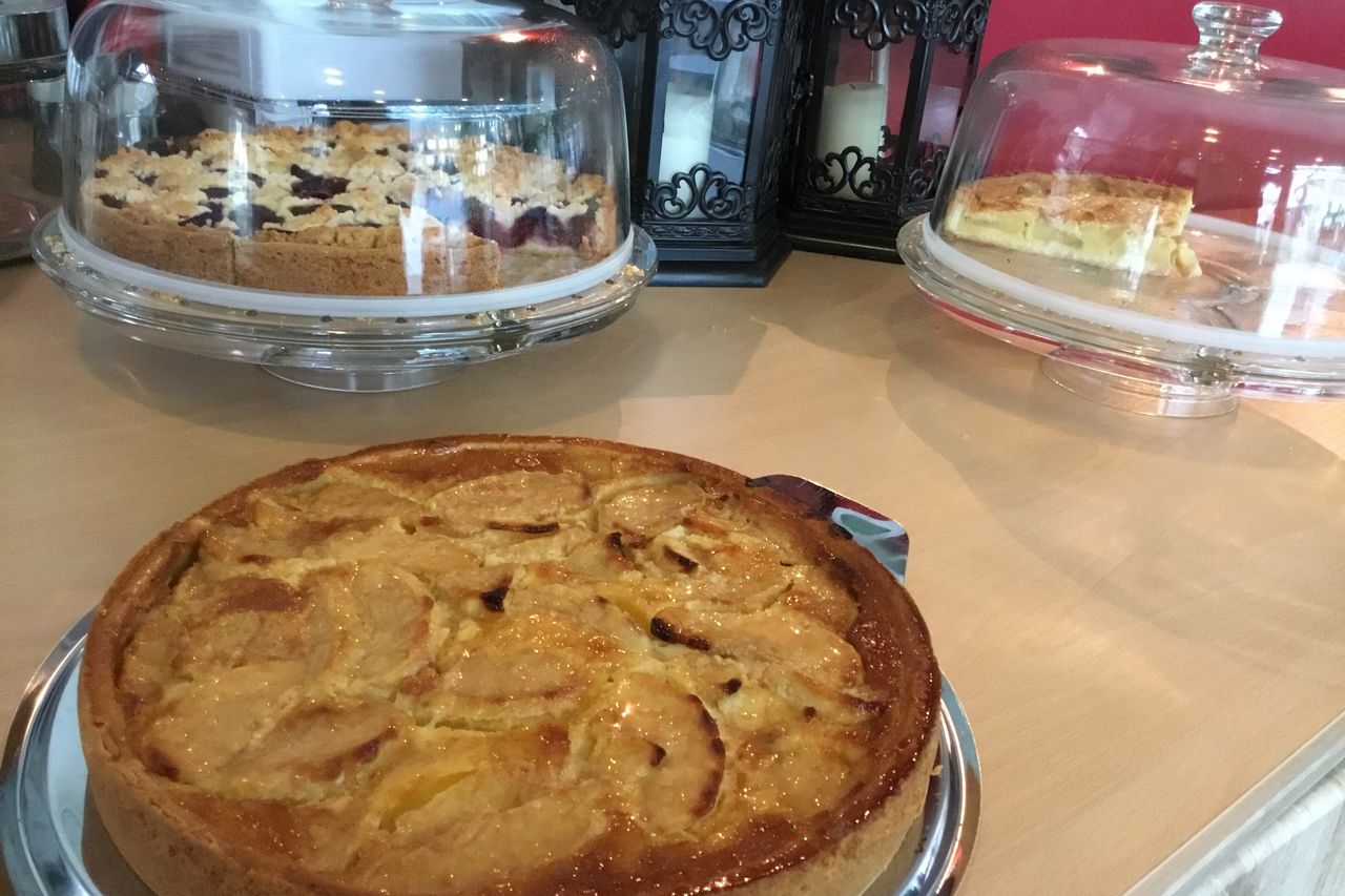 Täglich frischer Kuchen