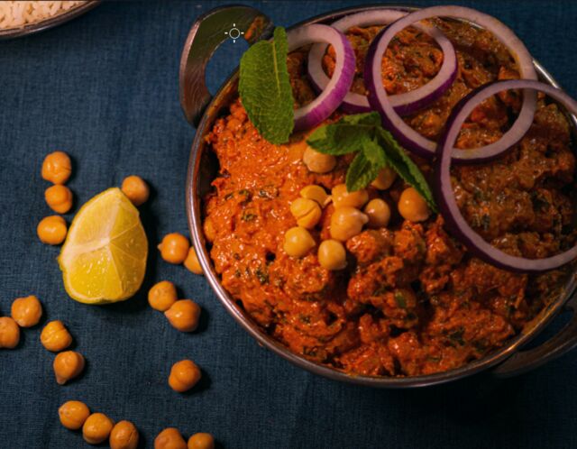 Geschmackvolles Chana Masala/ Chickpeas Masala