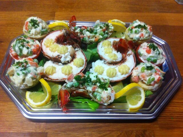 Langouste à la parisienne