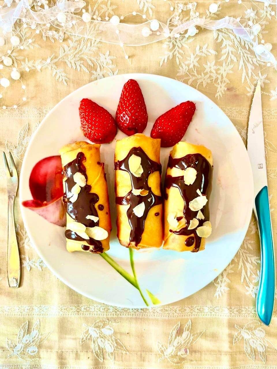 spring roll banane MAISON