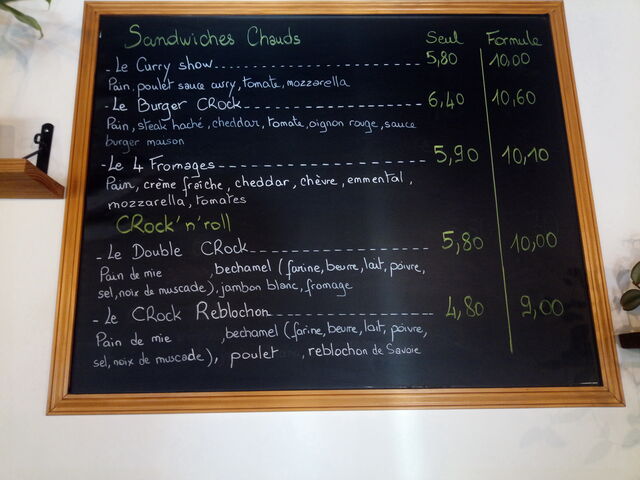 Sandwiches Chauds
