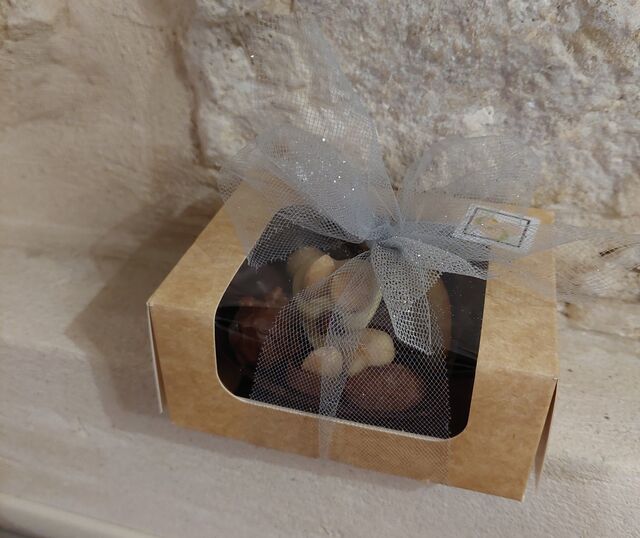 Coeur garni tout chocolat