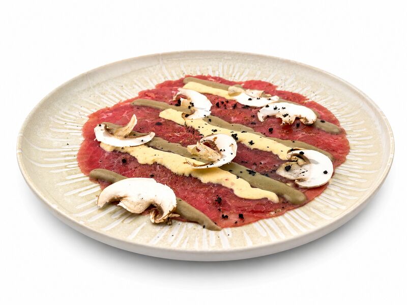 LUNCH Carpaccio Manzo I Funghi