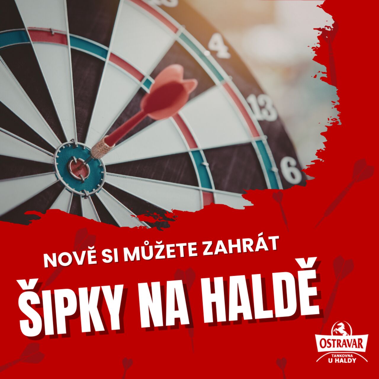 🎯 Novinka na Haldě – šipky!