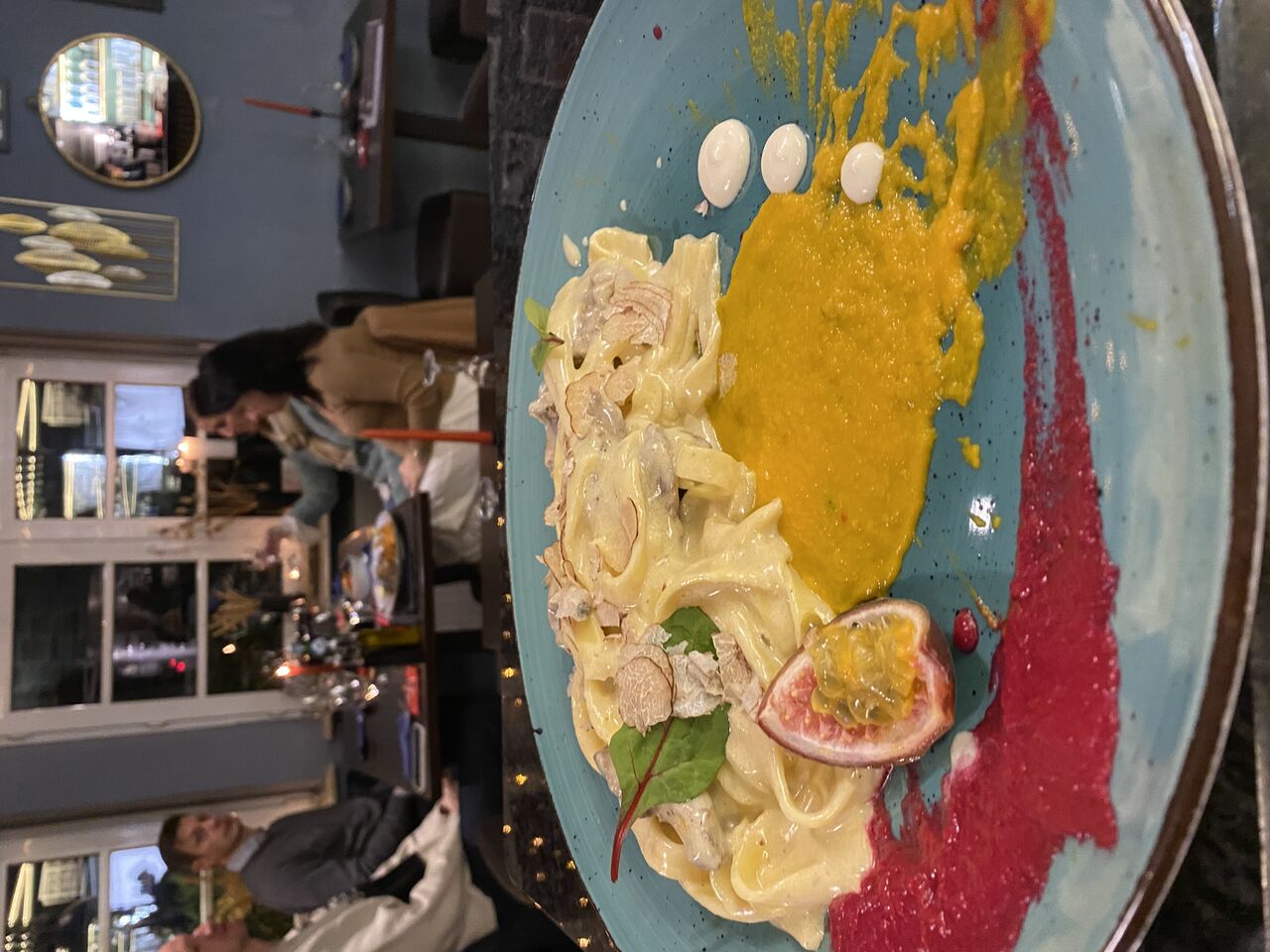 Tagliatelle mit weißen Trüffel 