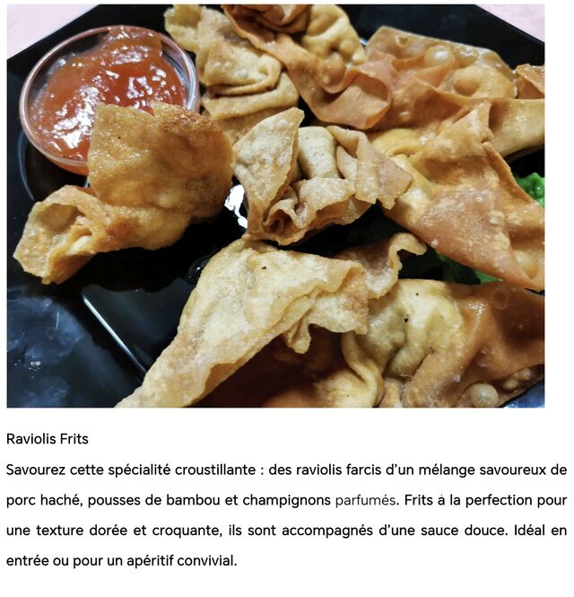 Raviolis frits