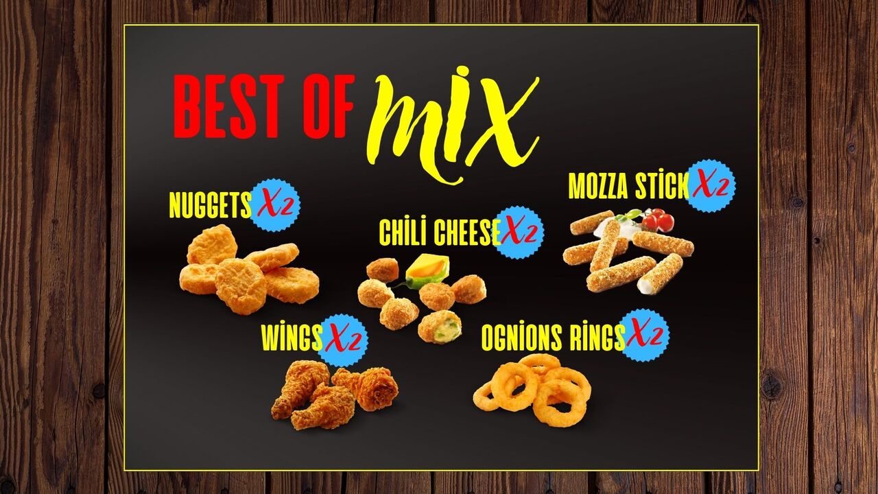 MENU BEST OF MIX