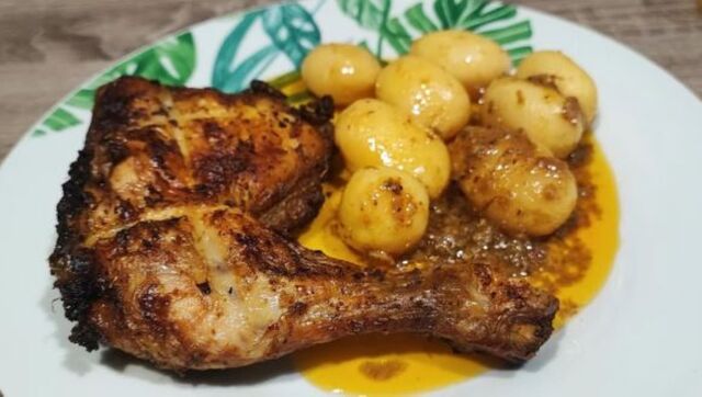 cuisse poulet pomme de terre