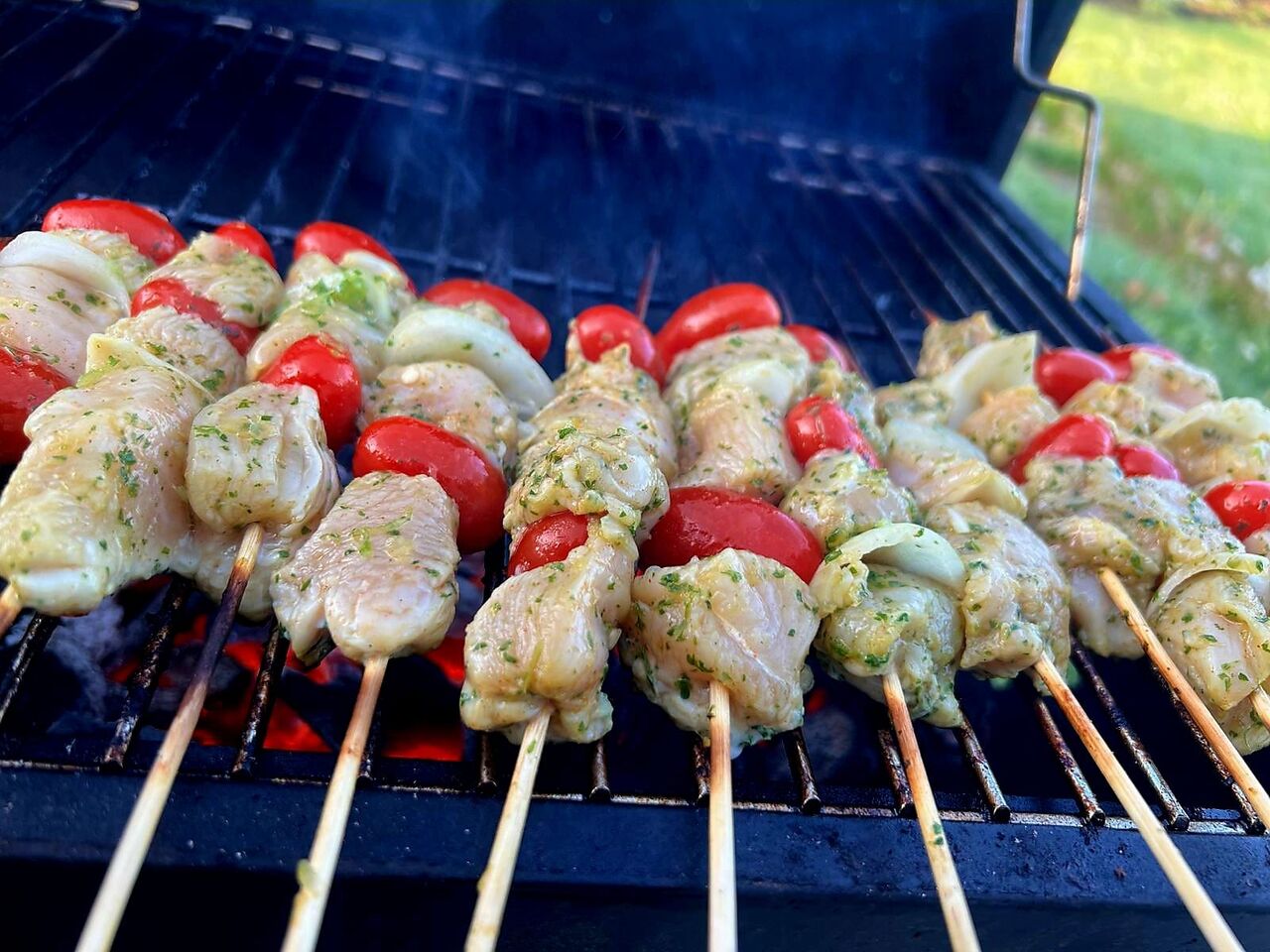 Brochettes de poulet