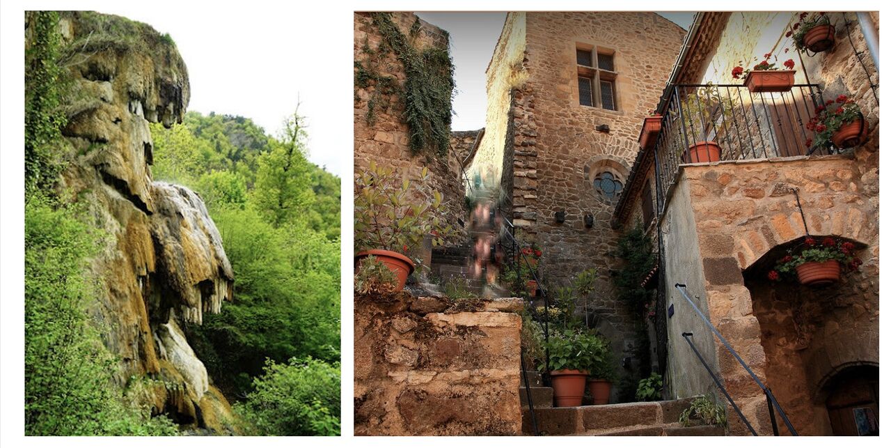 Ruelles Saint Floret et source à tête de Lion